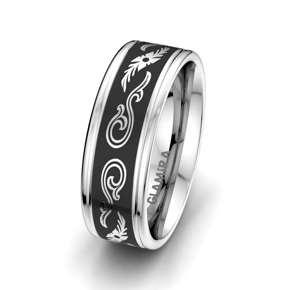 Anillo Boda Hombre Mystic Rain 8 mm