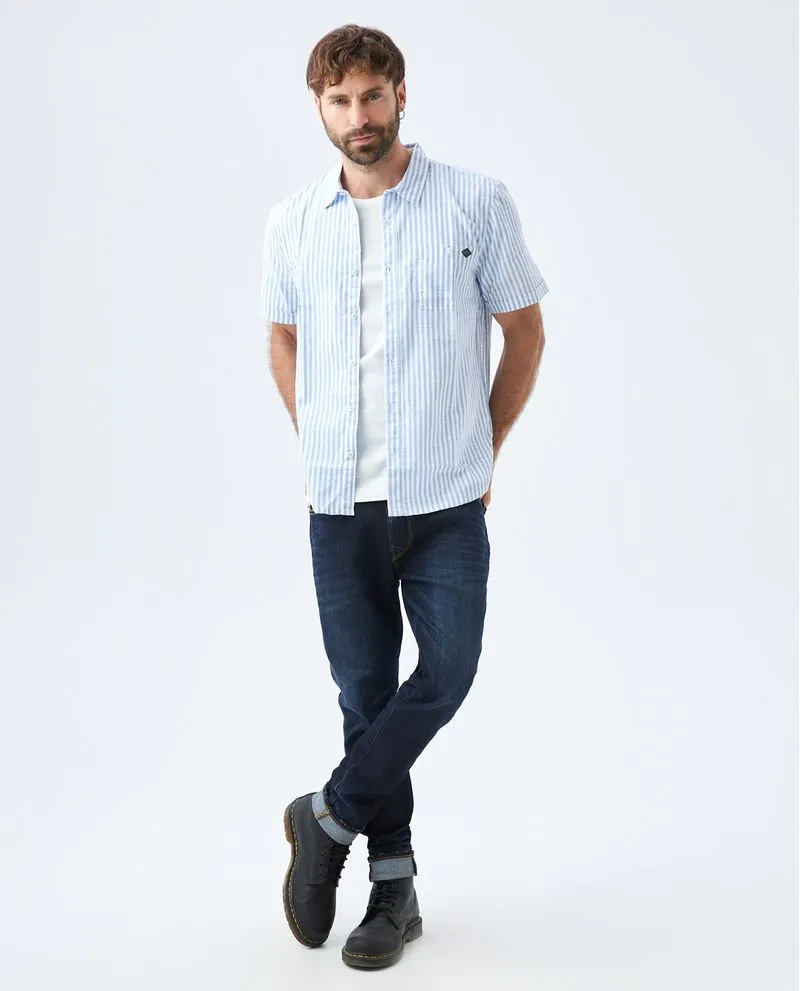 Camisa de rayas para hombre