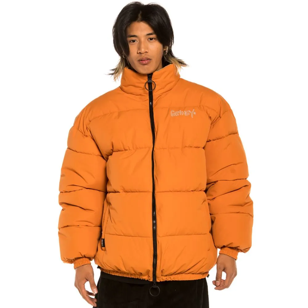 Chaqueta Puffy Reversible Grimey "Gem Cutting" - Brick/Camo | Fall 21