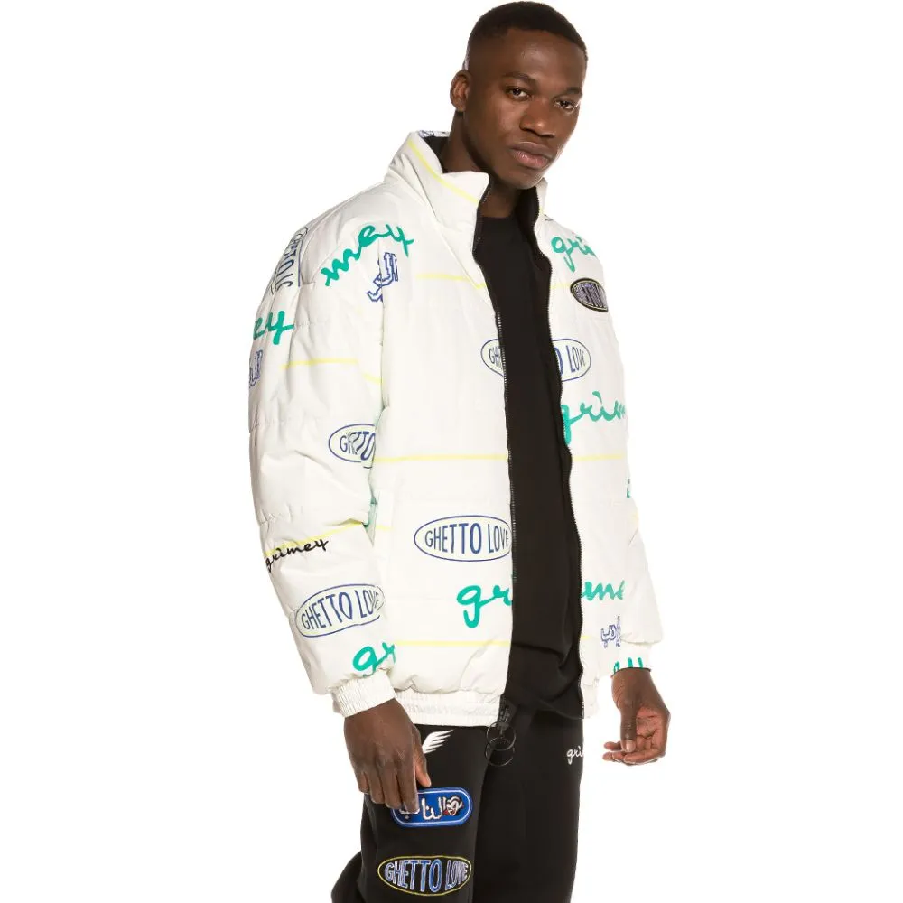 Chaqueta Reversible Puffy Grimey Arch Rival FW20 Black