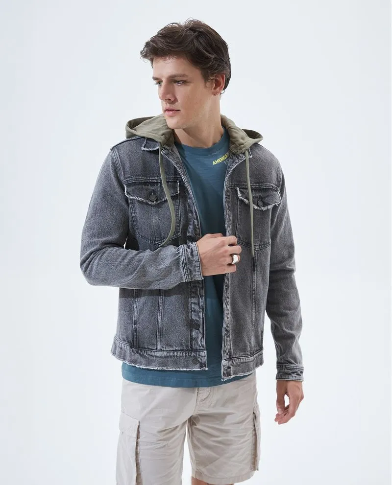 Chaqueta tipo Trucker para hombre