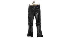 COURREGES Pantalones T.IT 40 Sintético Negro 