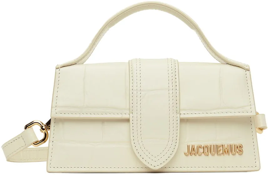 Jacquemus Off-White Les Sculptures 'Le Bambino' Bag