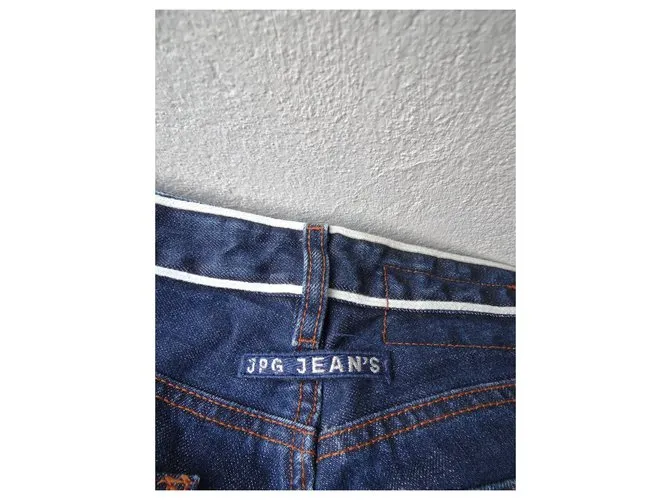 Jean Paul Gaultier Pantalones Azul Crudo 