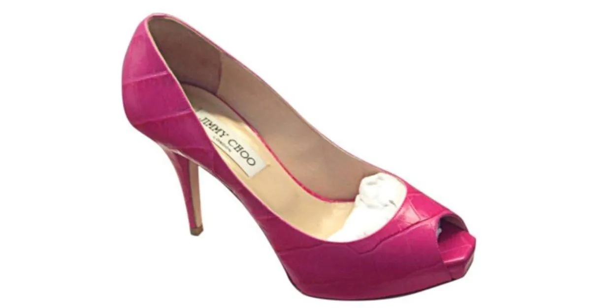 Jimmy Choo Zapatillas Fucsia 