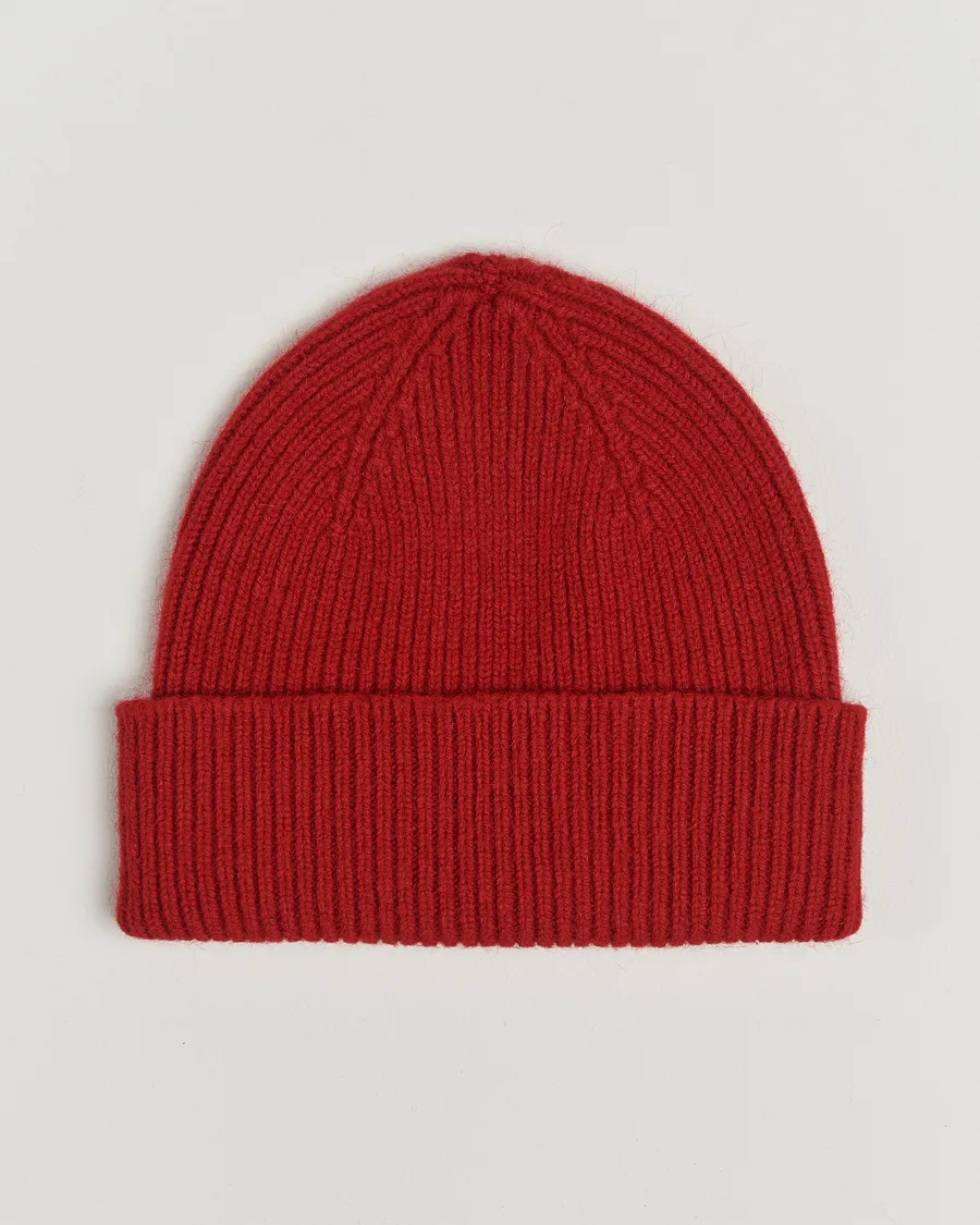 Le Bonnet Lambswool/Caregora Beanie Framboise