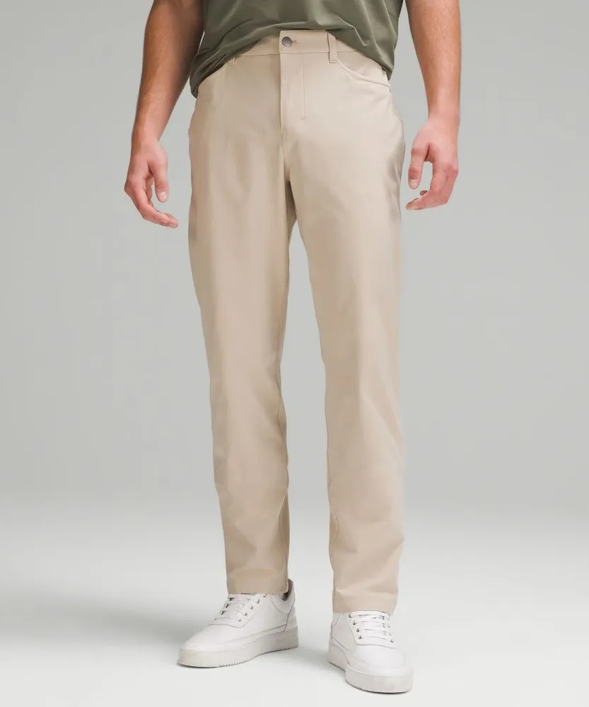 Lululemon Pantalones ABC de corte clásico con 5 bolsillos, 81 cm - Warpstreme Trench | AA64-M3WC