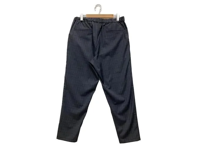***Papel cuadriculado × LORO PIANA (Papel cuadriculado × LORO PIANA)  Pantalones Gris 