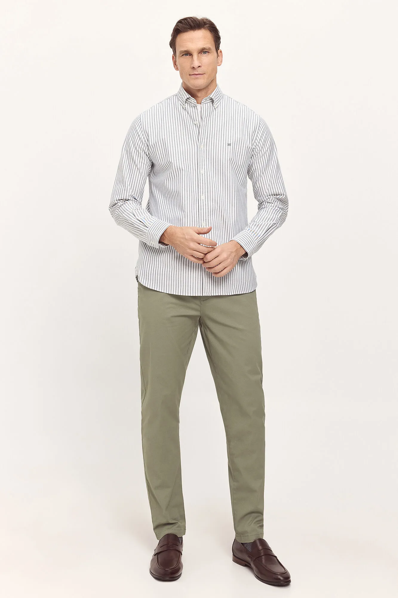 Pedro del Hierro Camisa Oxford Rayas PDH