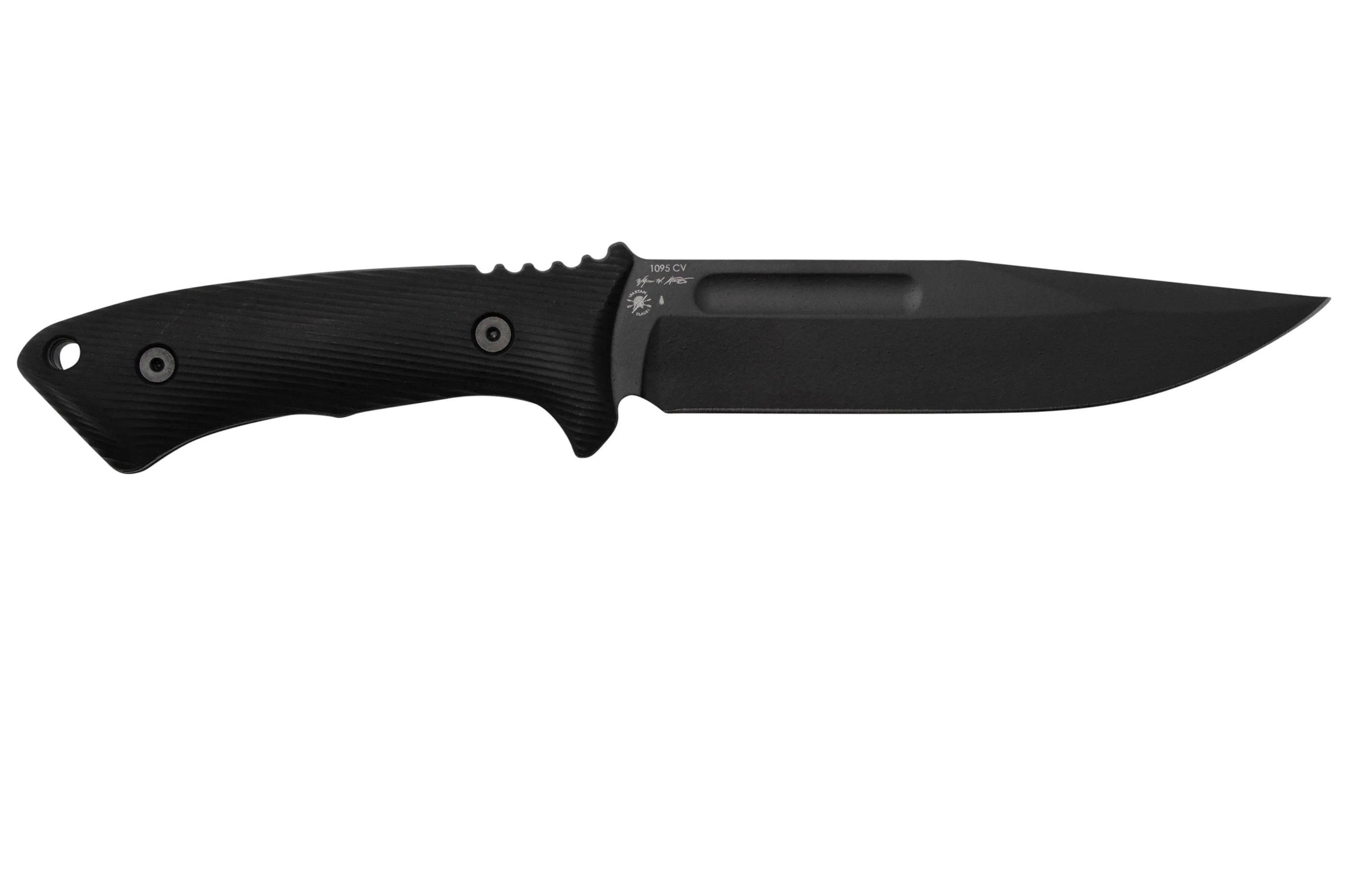 Spartan Blades Harsey Fighter SBSL006BK Black 1095 Cro-Van, cuchillo fijo