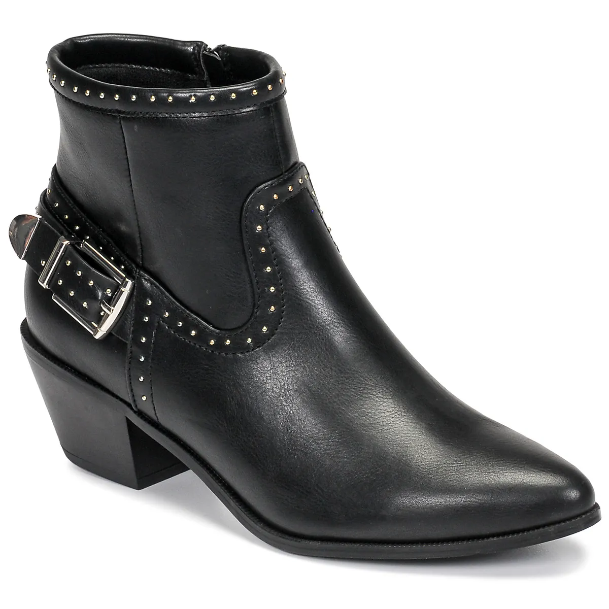 TOBIO-7 PU STUD BOOT
